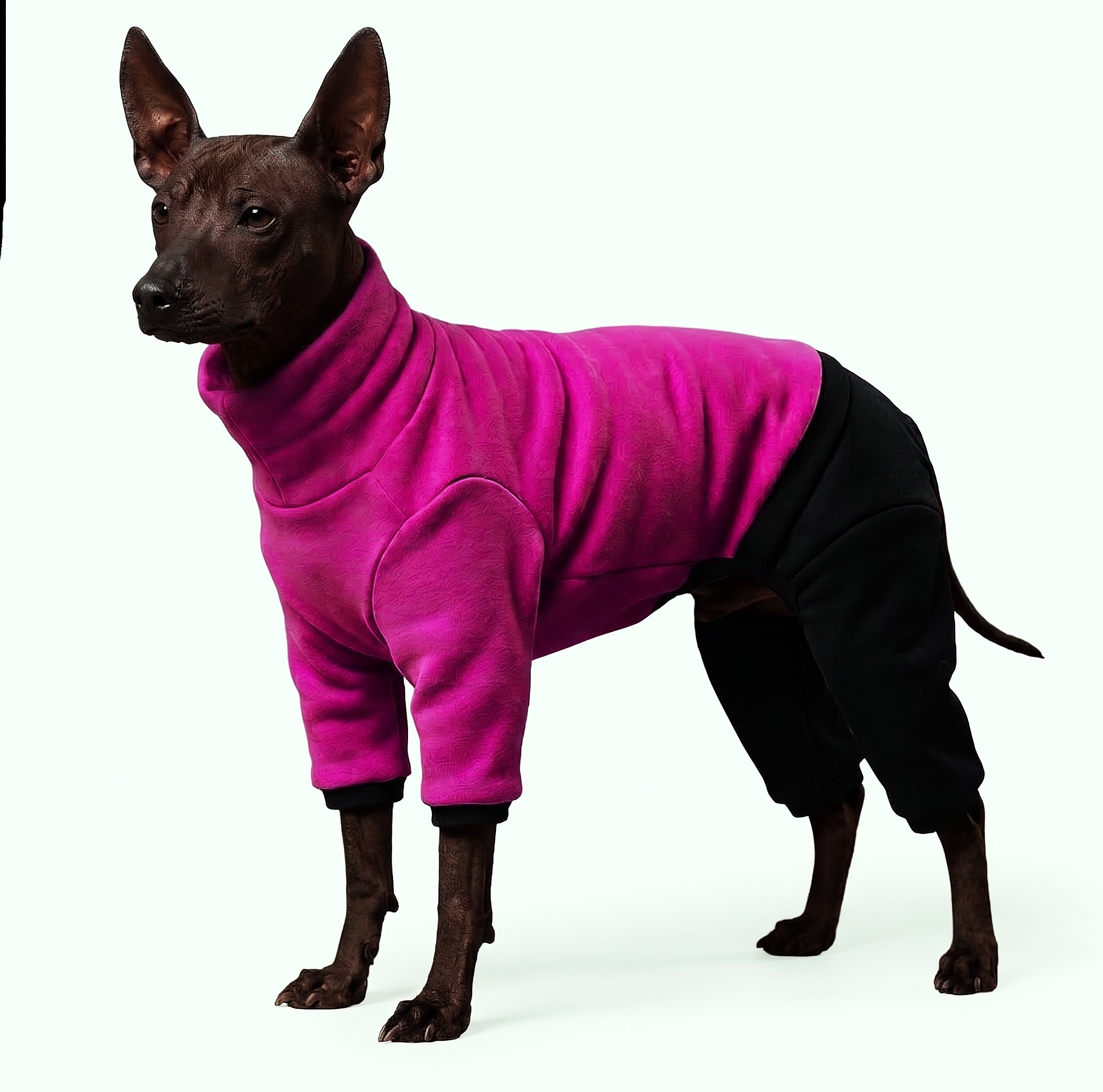 Overal Warmkeeper kalhotkový- magenta s černou