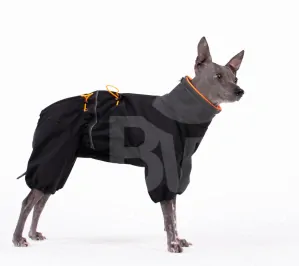 Lehká kombinéza černá s doplňky