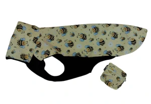 Bunda softshellová s motivem včeliček vel.42/60