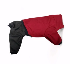 Overal Warmkeeper kalhotkový - bordó/černá 