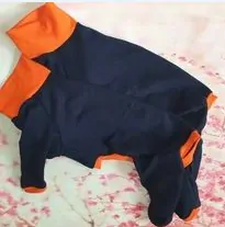 Overal fleecový modrý