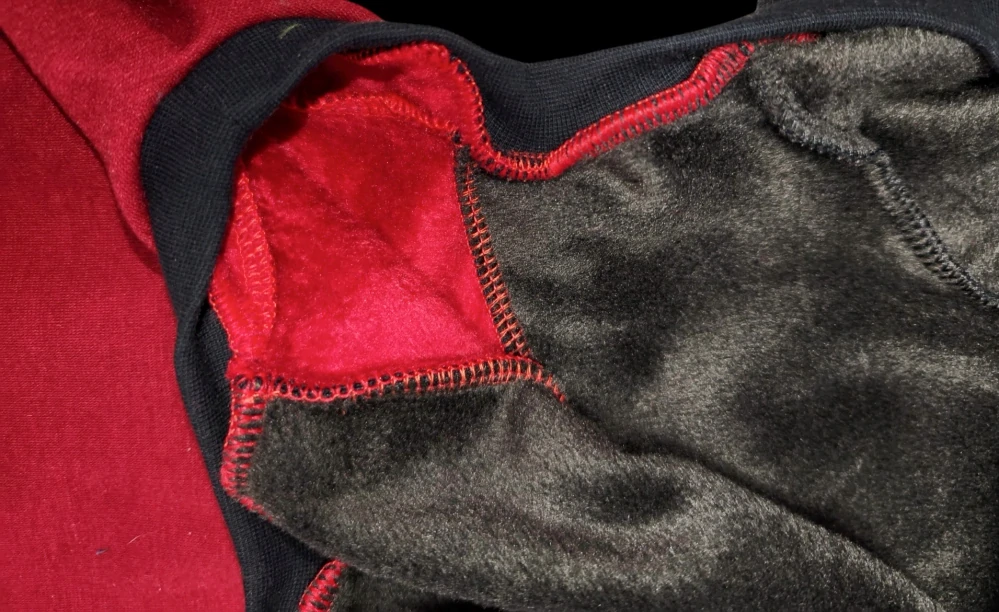 Overal Warmkeeper kalhotkový - bordó/černá