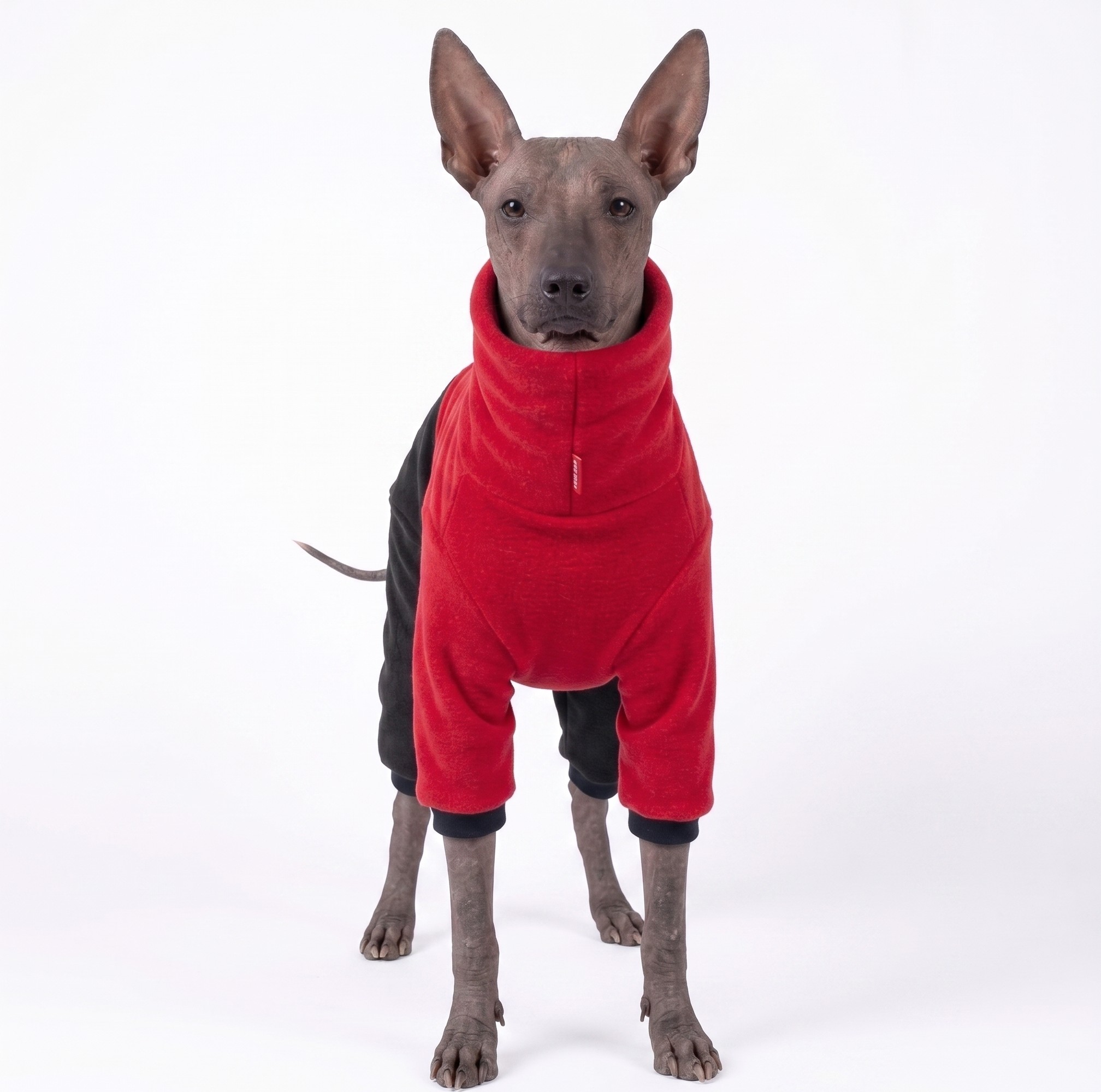 Overal Warmkeeper kalhotkový - bordó/černá