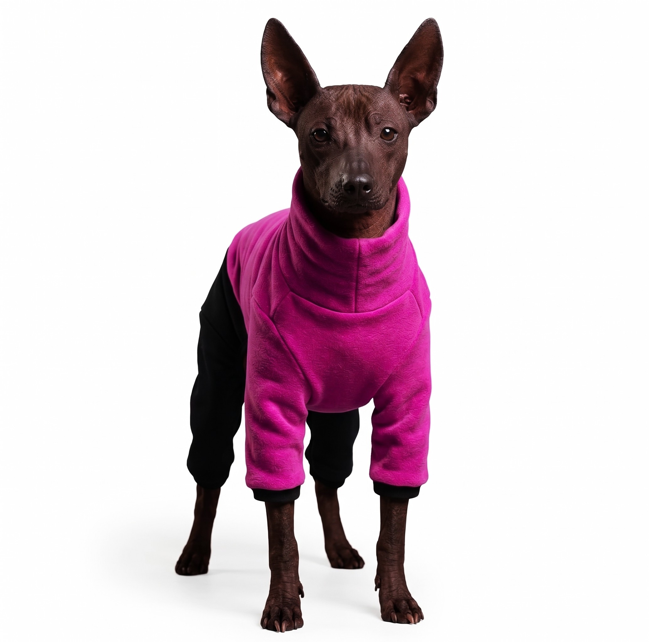 Overal Warmkeeper kalhotkový- magenta s černou