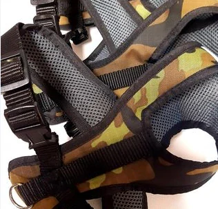 Celotělový postroj maskáčový s 3D pěnou vel S/short